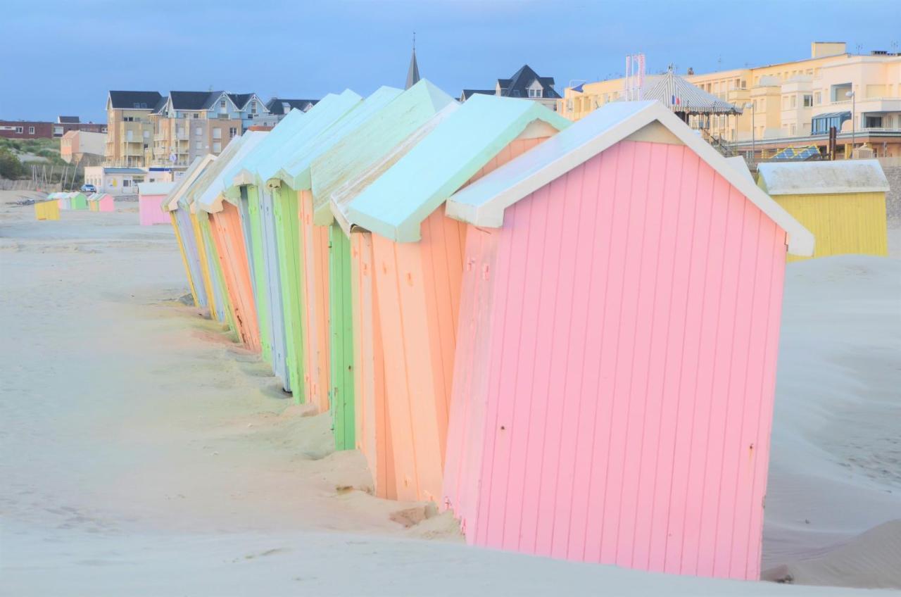 Cozy D'Opale Charmant T1 Bord De Mer Cour Privee Et Clot Wifi 3 Pers Animaux Acceptes Gratuit Apartment Berck Exterior photo